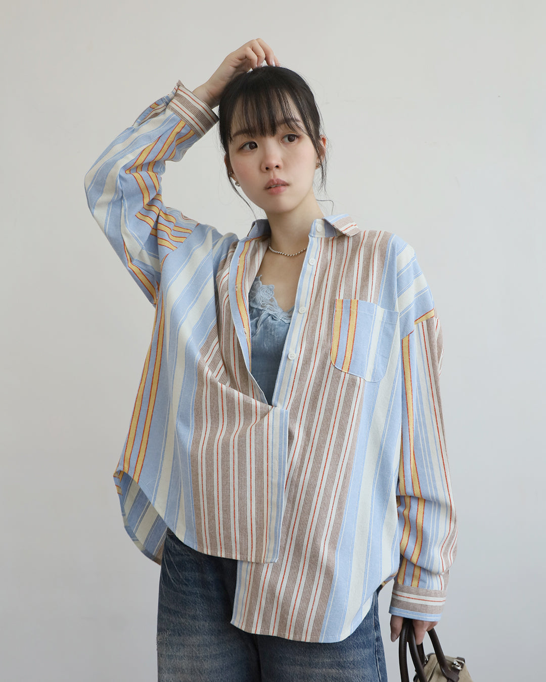 Mix Striped Shirt