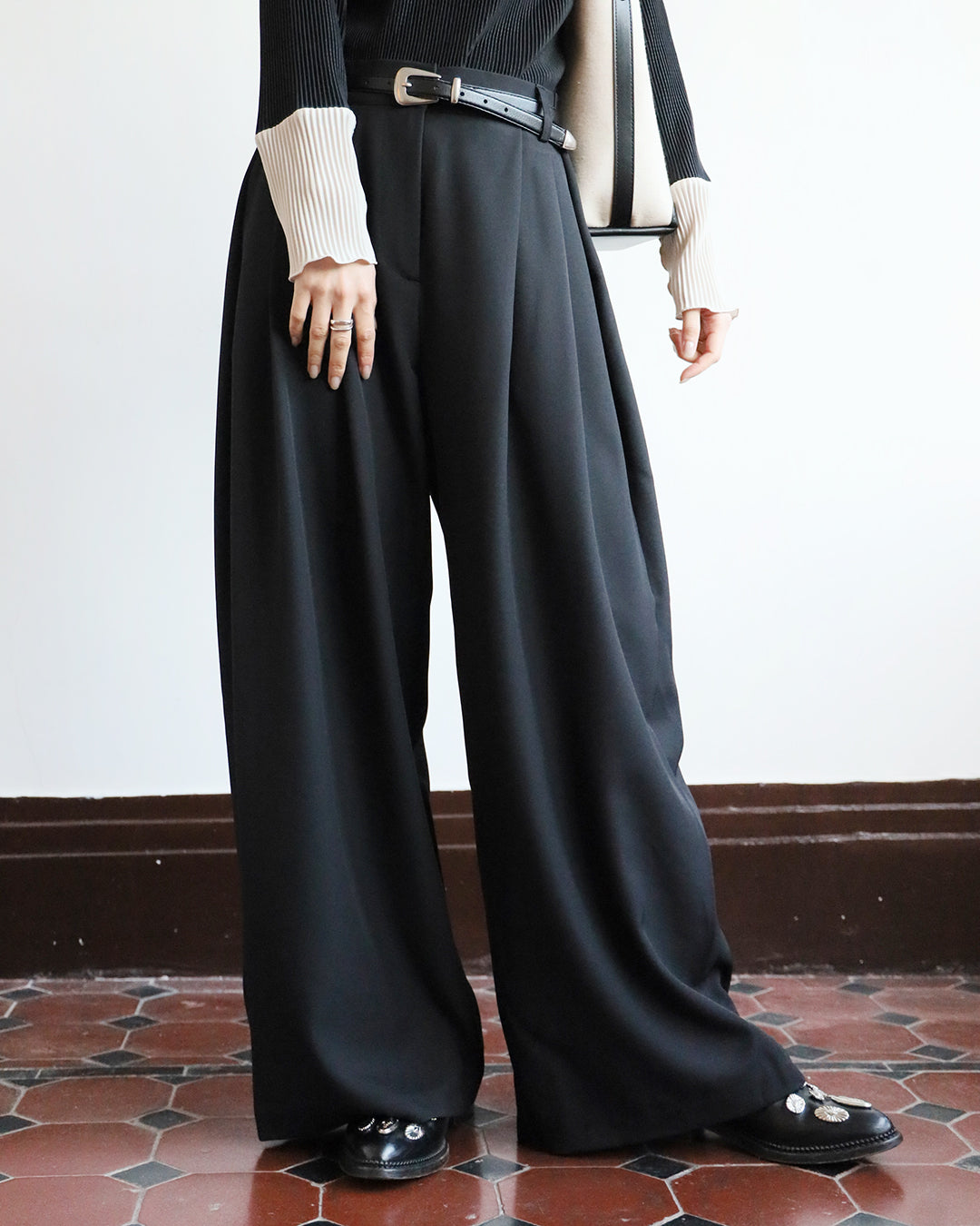 Double Pleated Pants (3 color)