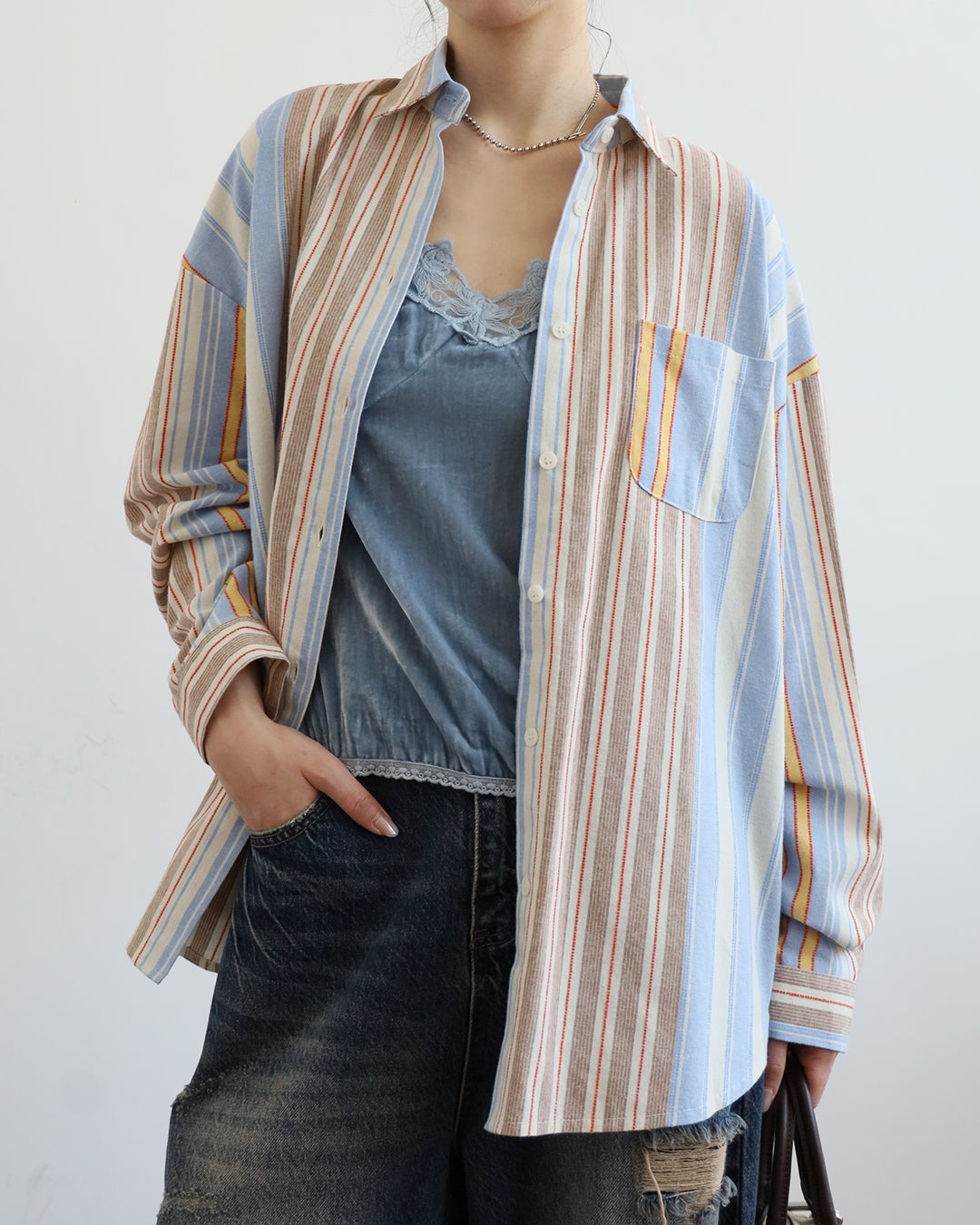 Mix Striped Shirt