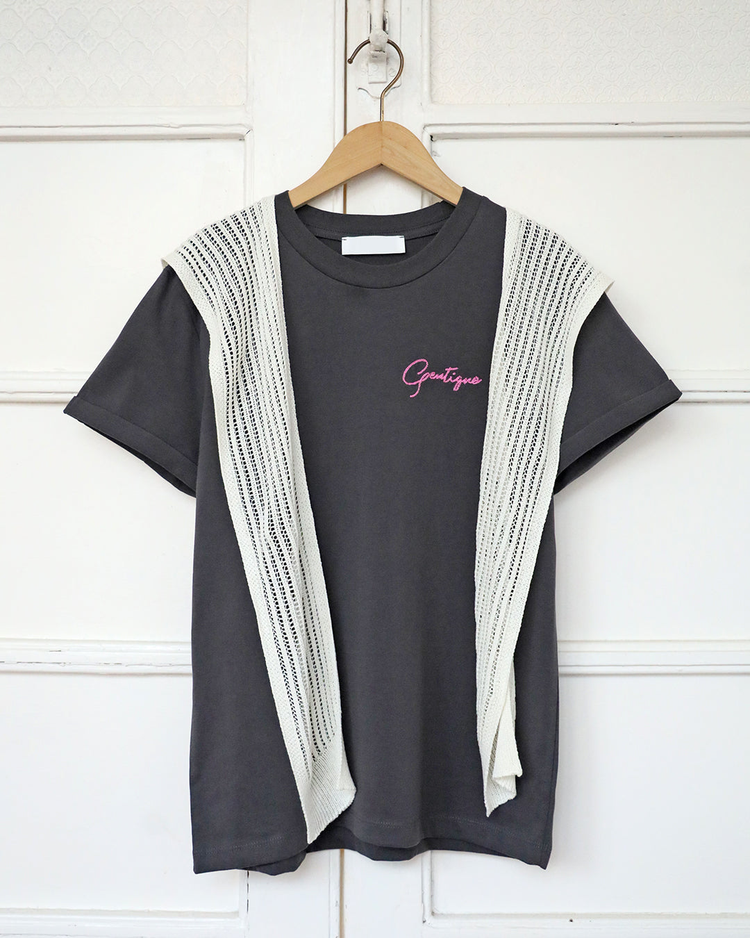 Embroidery Tee (3-color)