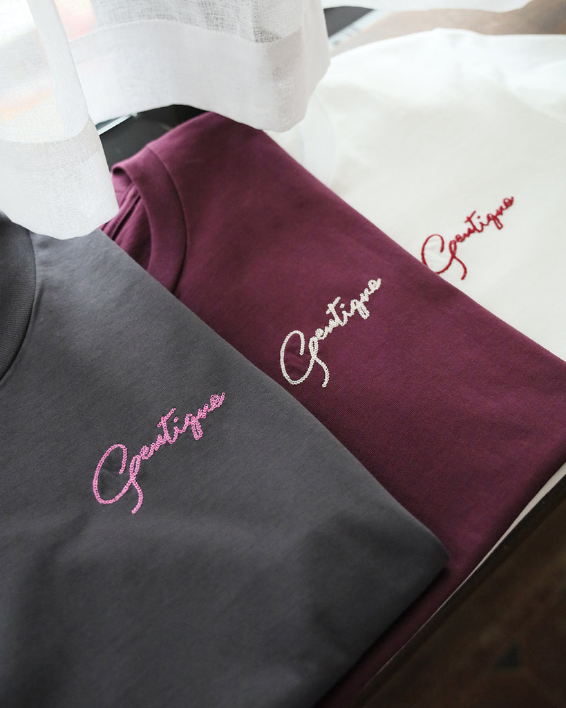 Embroidery Tee (3-color)