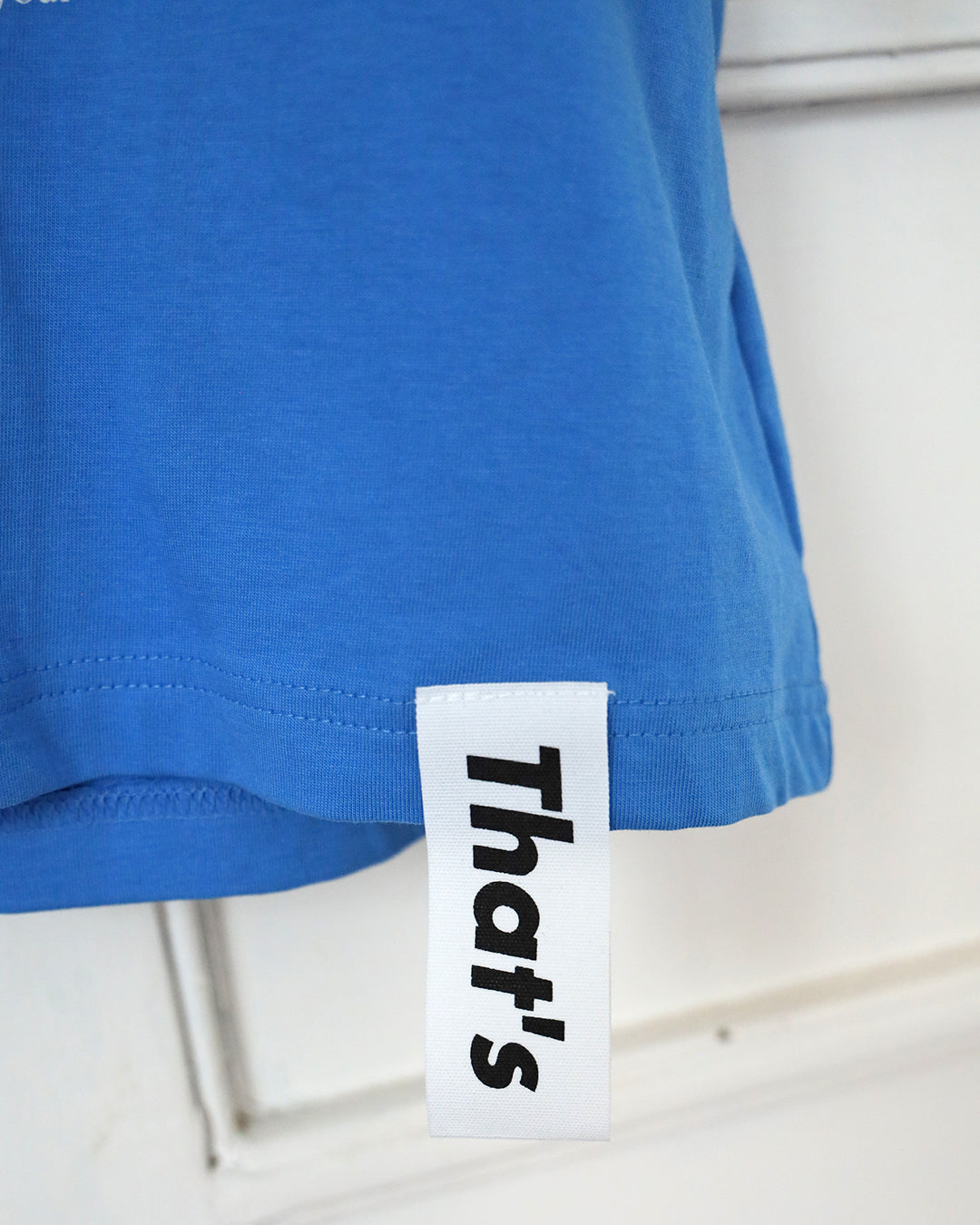 Blue Printed Tee
