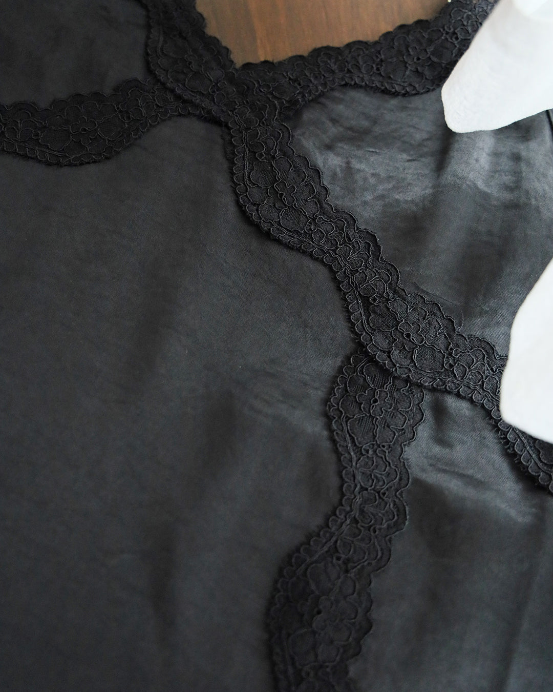Lace Trim Cami Vest