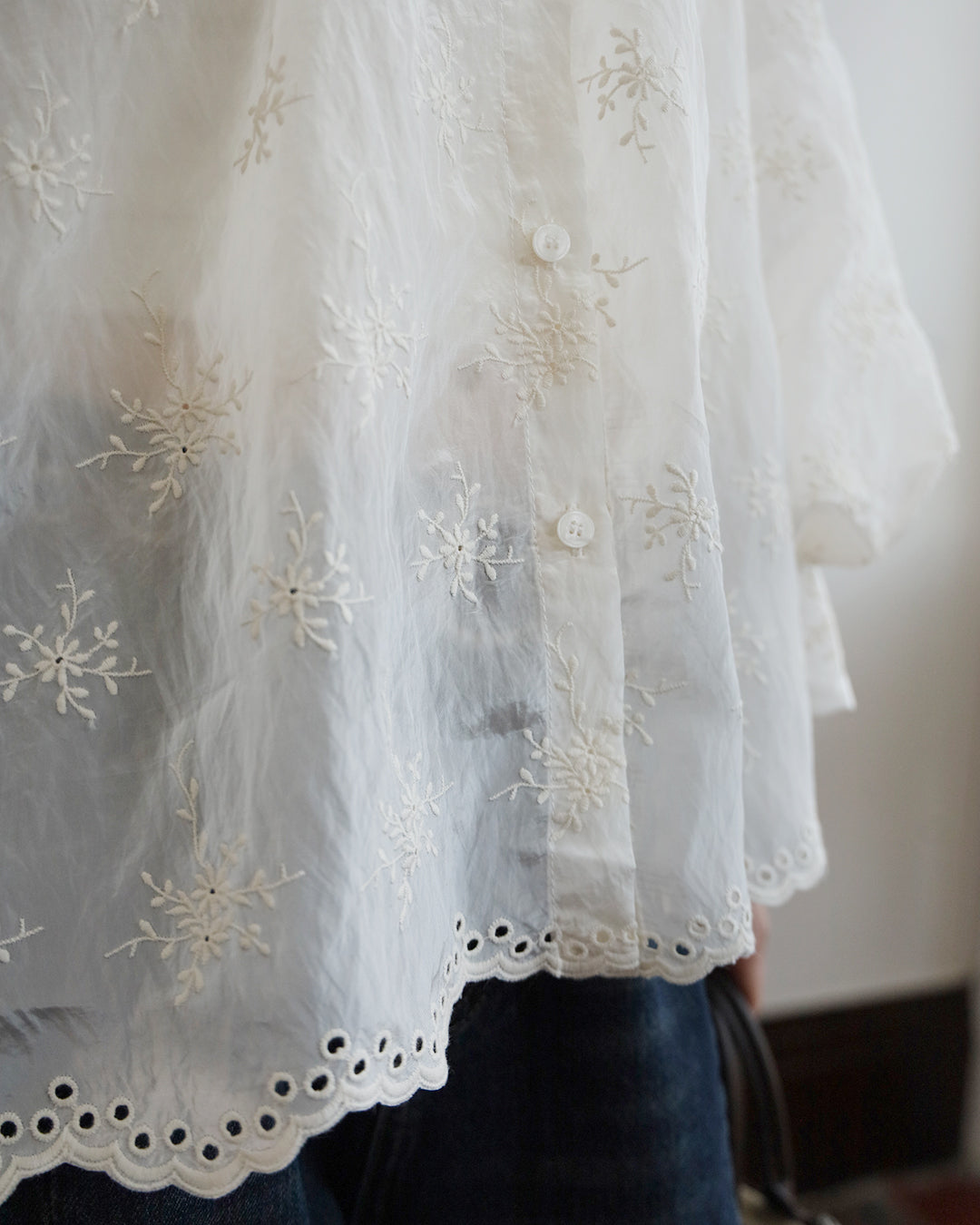Embroidery Swing Blouse