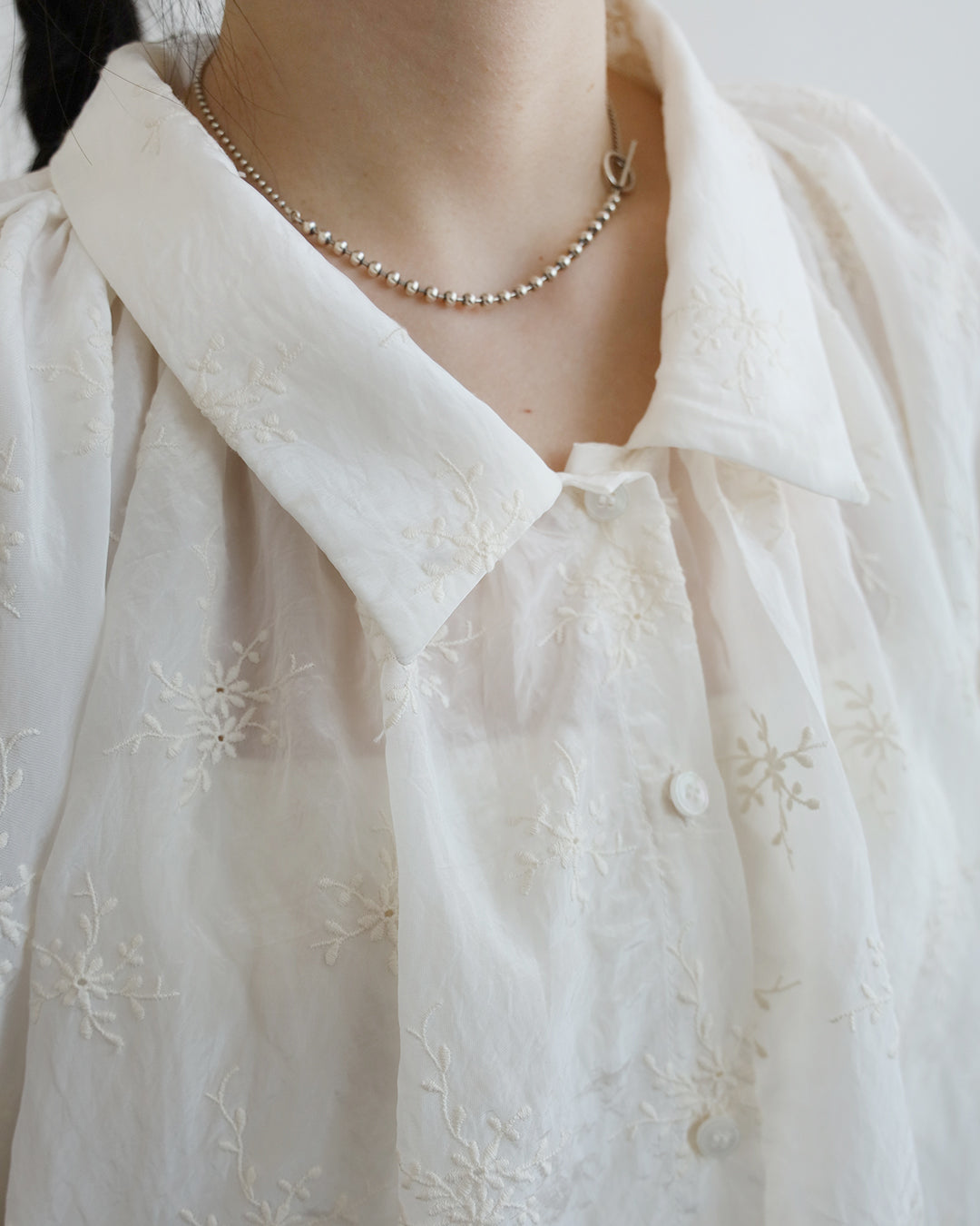 Embroidery Swing Blouse