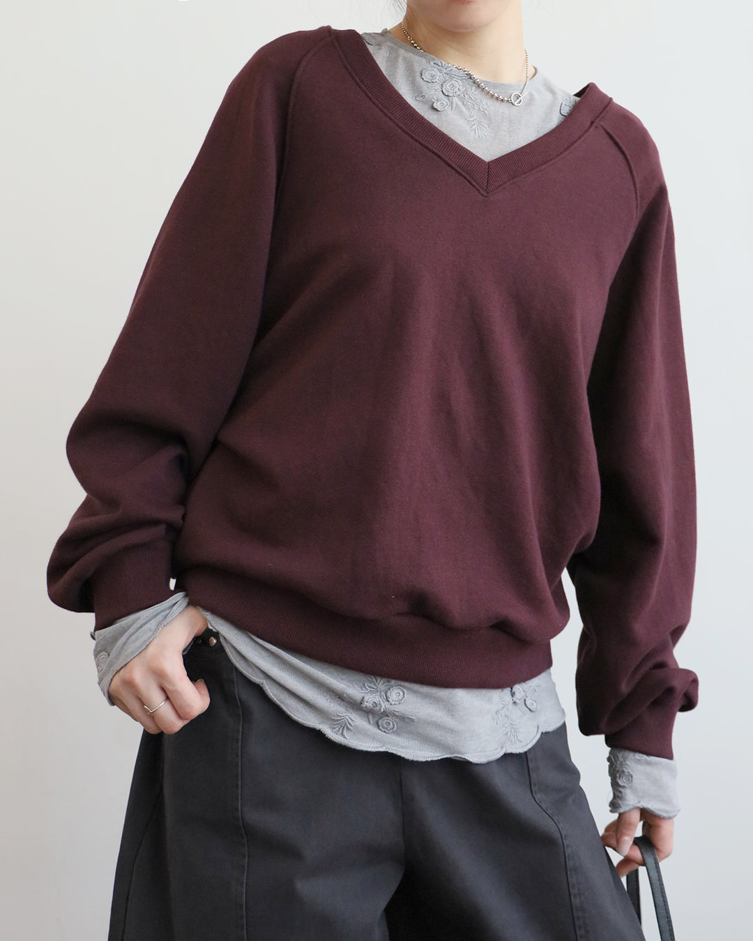 Printed Sweatshirt (2 colors)