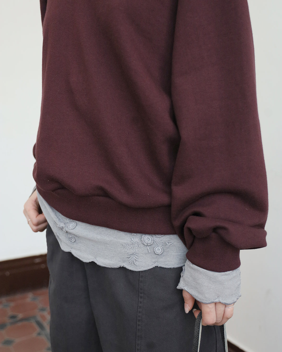 Printed Sweatshirt (2 colors)