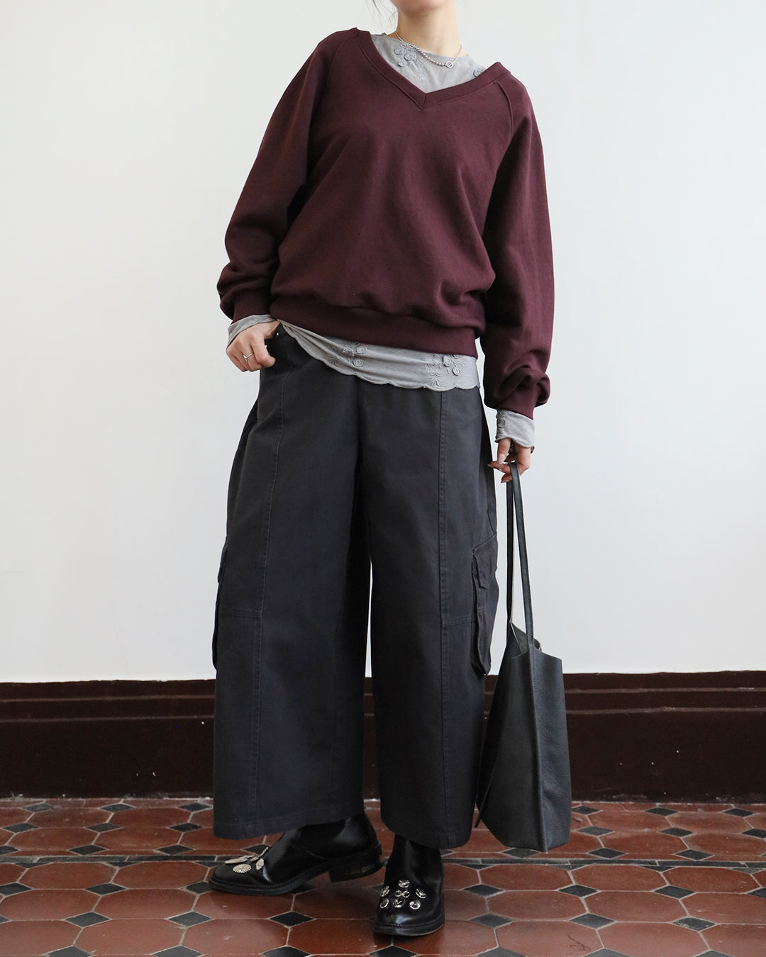 Printed Sweatshirt (2 colors)
