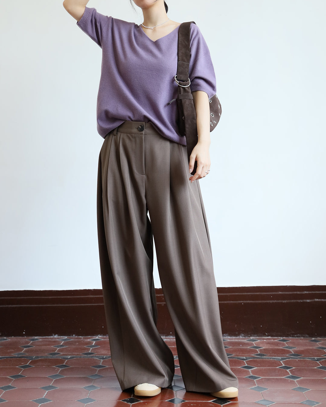 Double Pleated Pants (3 color)