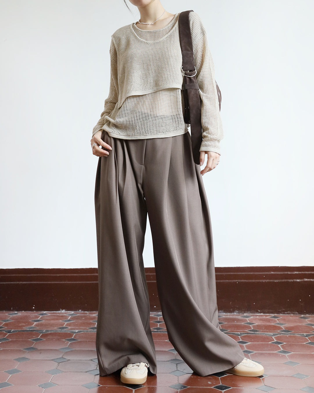 Double Pleated Pants (3 color)