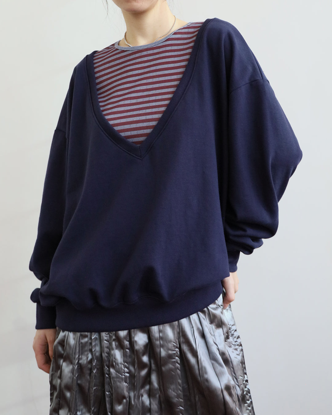 V-Neck Sweatshirt (2 Colors)