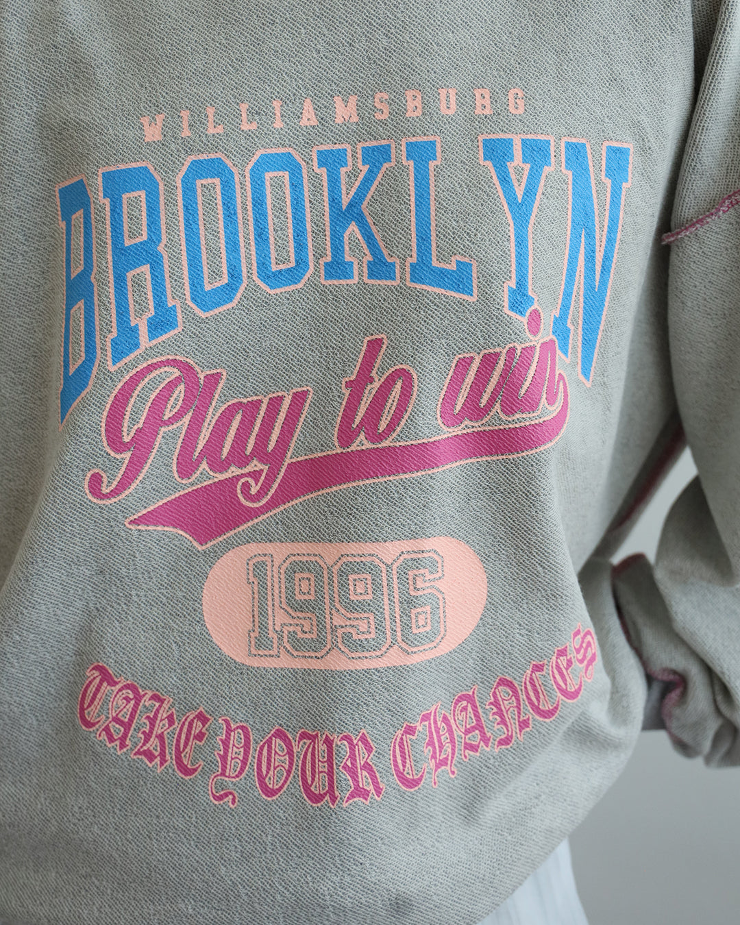 Brooklyn Printed Sweatshirt (3 Colors)