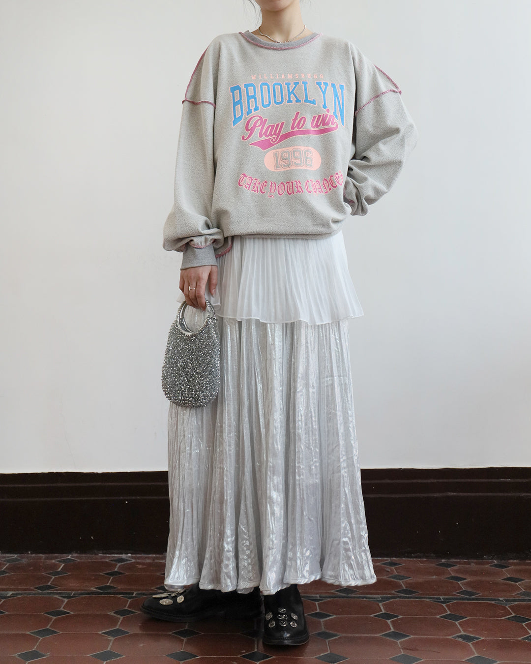 Brooklyn Printed Sweatshirt (3 Colors)