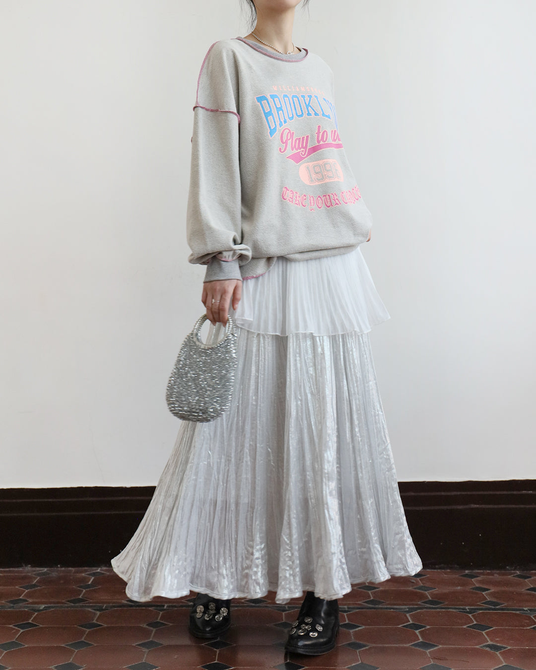 Brooklyn Printed Sweatshirt (3 Colors)
