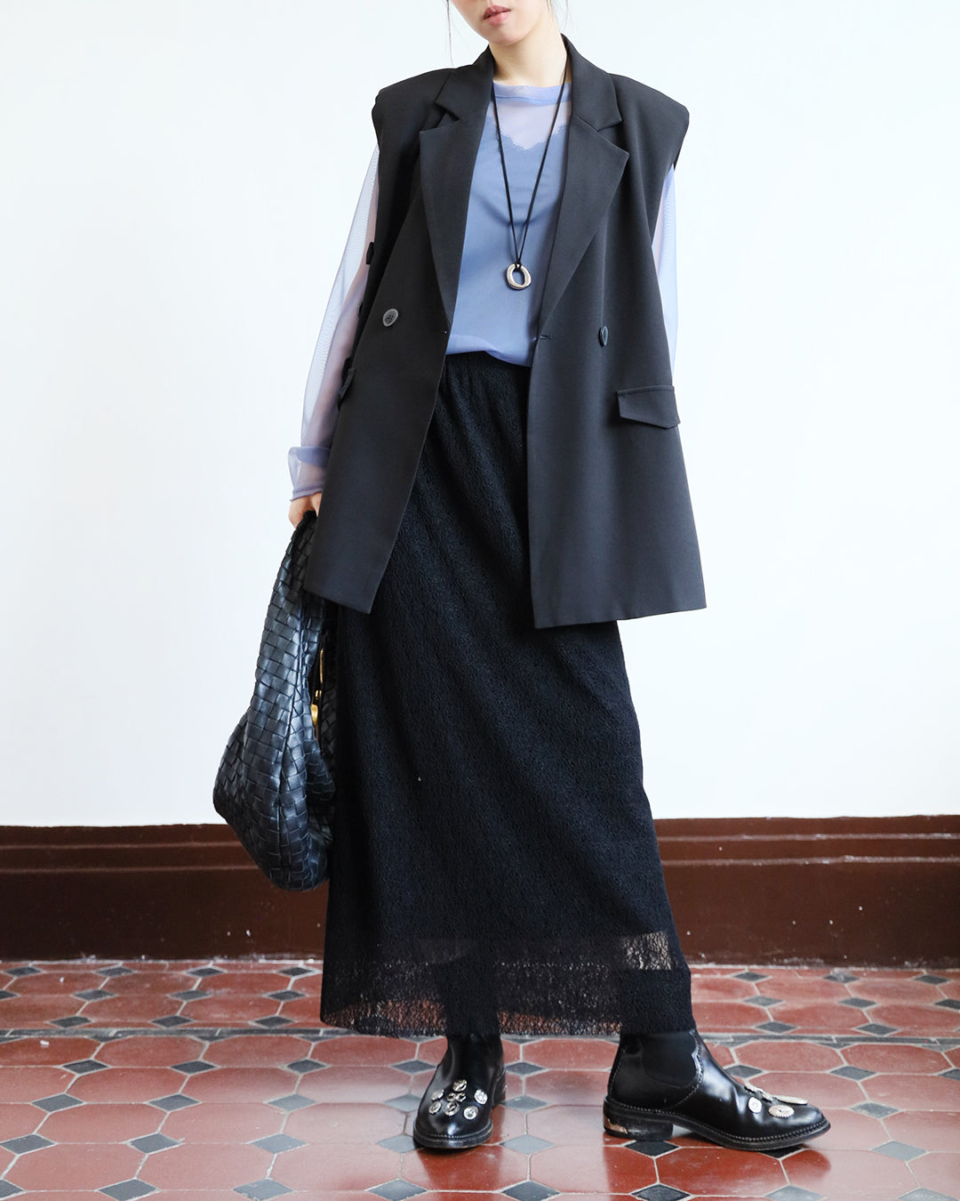 Side Buckle Vest (2 colors)