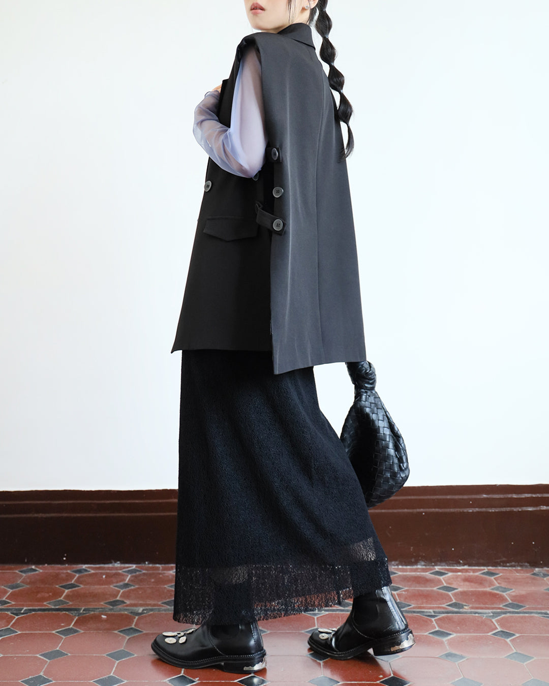 Side Buckle Vest (2 colors)