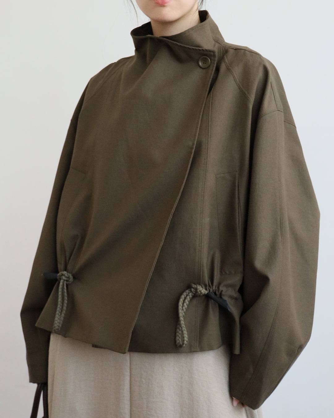 Drawstring Jacket (2 Colors)