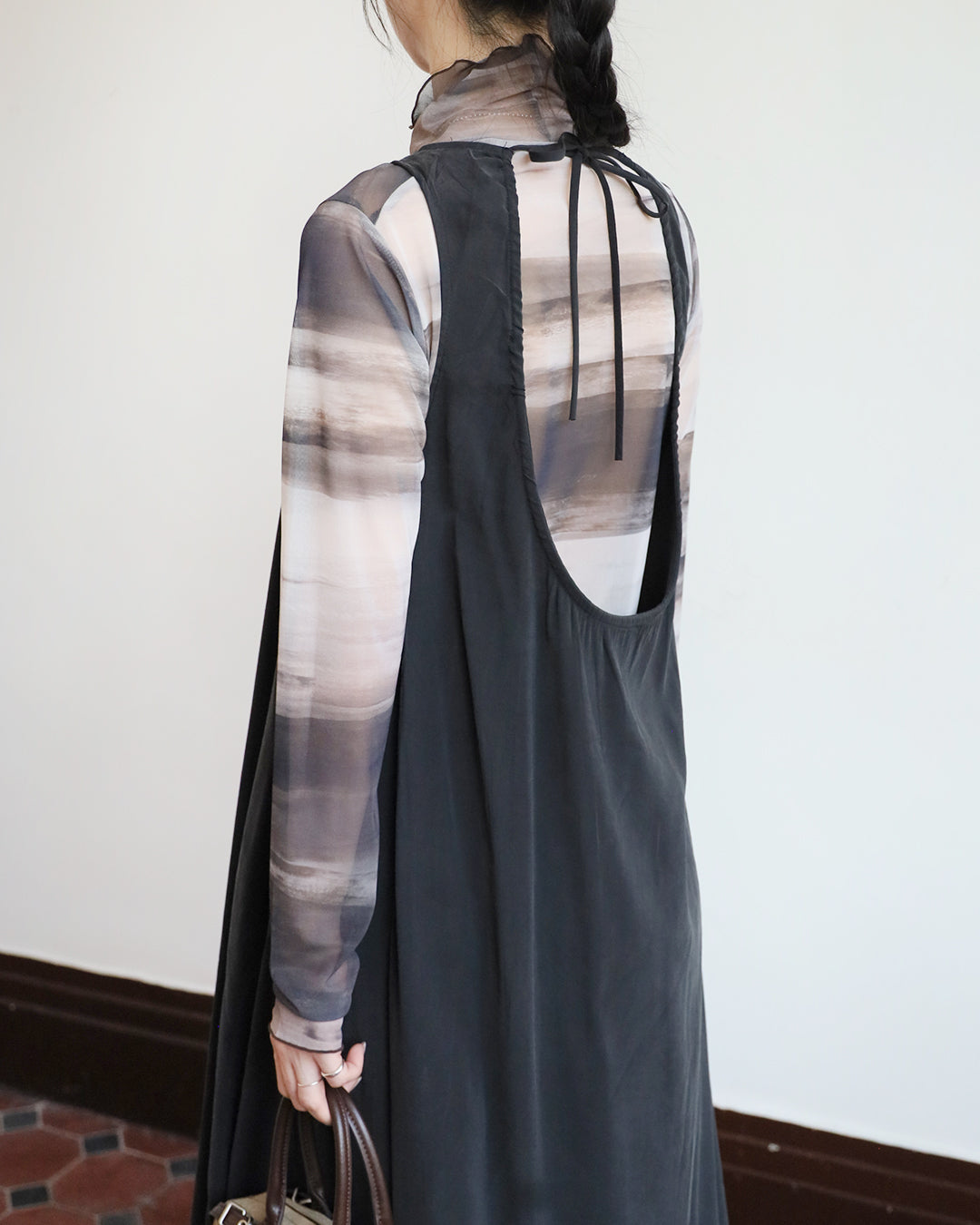 Cut Out Back Dress