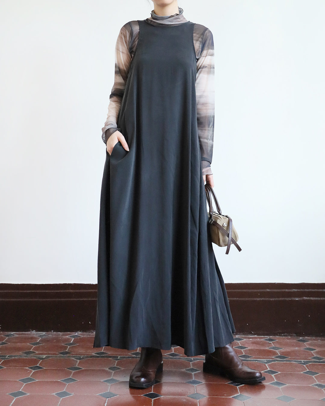 Cut Out Back Dress