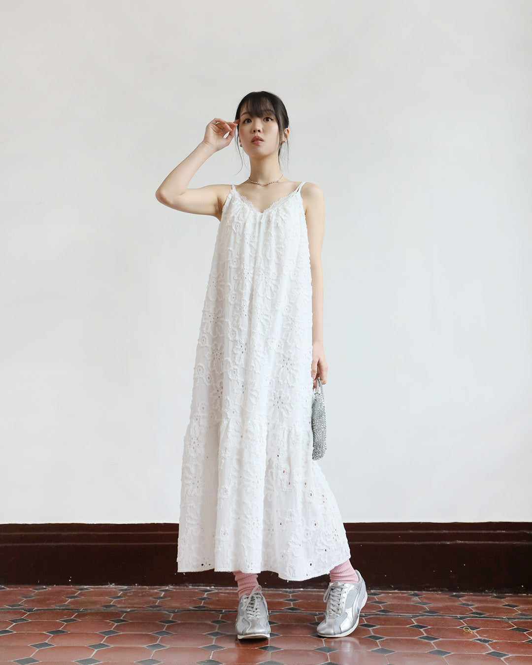 White Summer Lace Dress