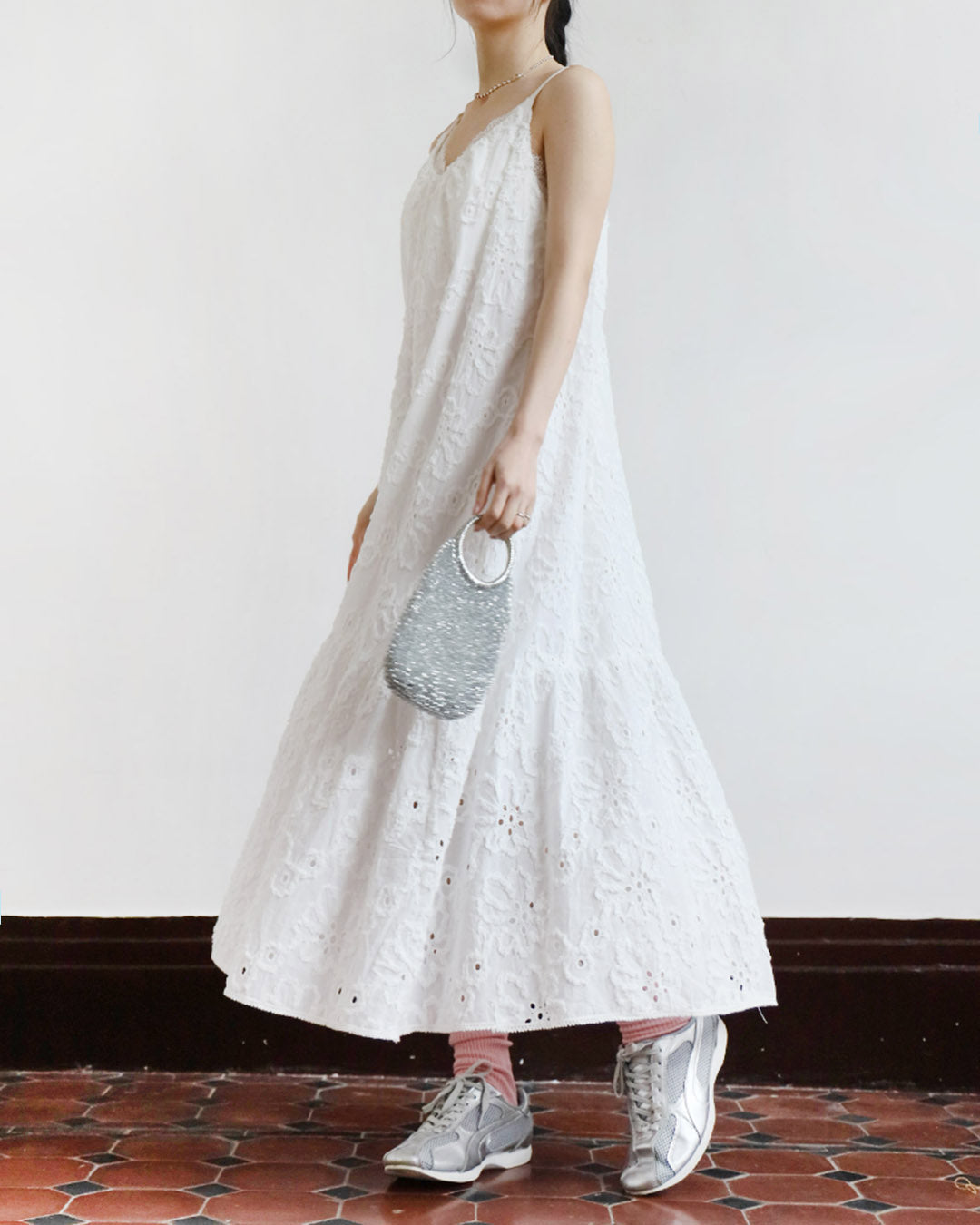 White Summer Lace Dress