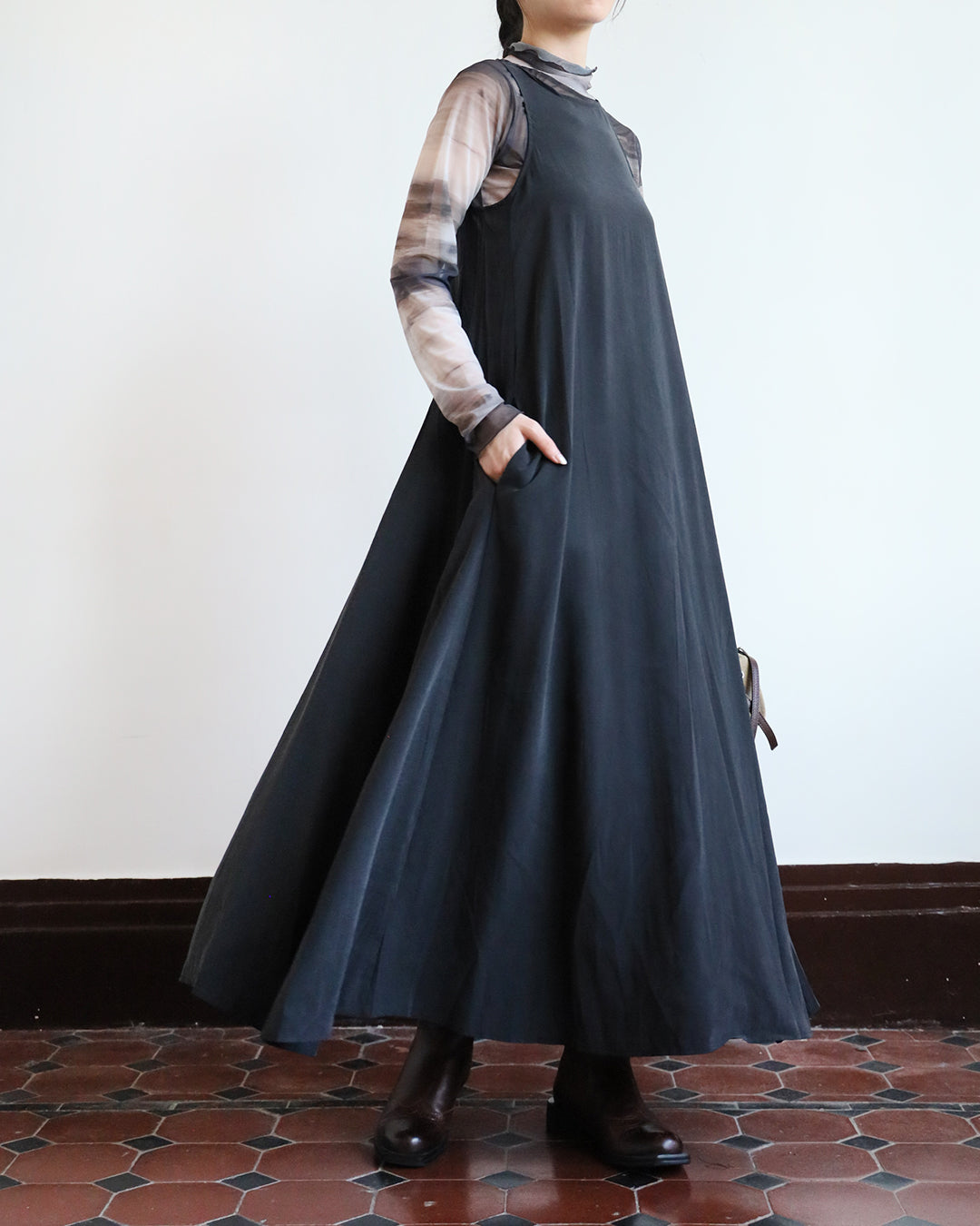 Cut Out Back Dress