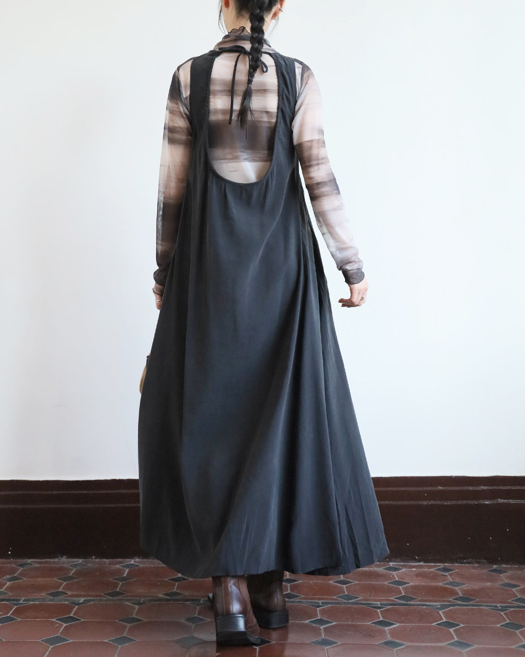 Cut Out Back Dress