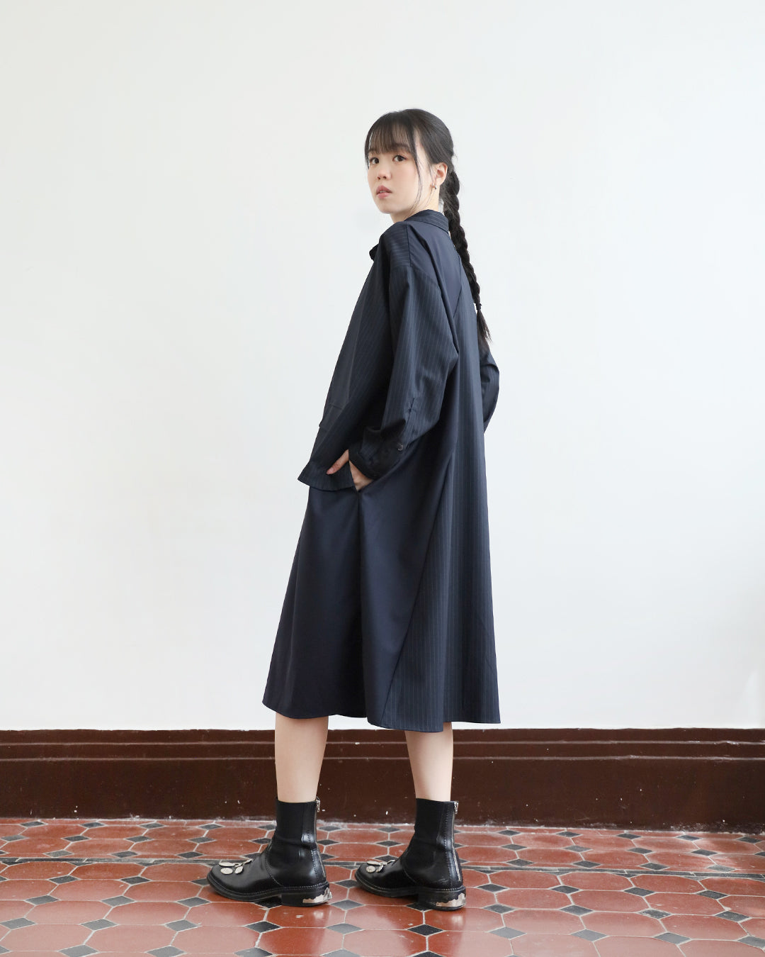 2 in 1 Vest + Shirt Dress