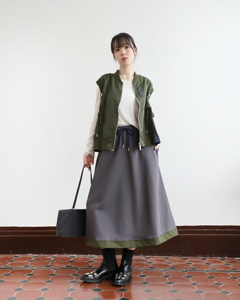 2-Tone Skirt (2 Colors)