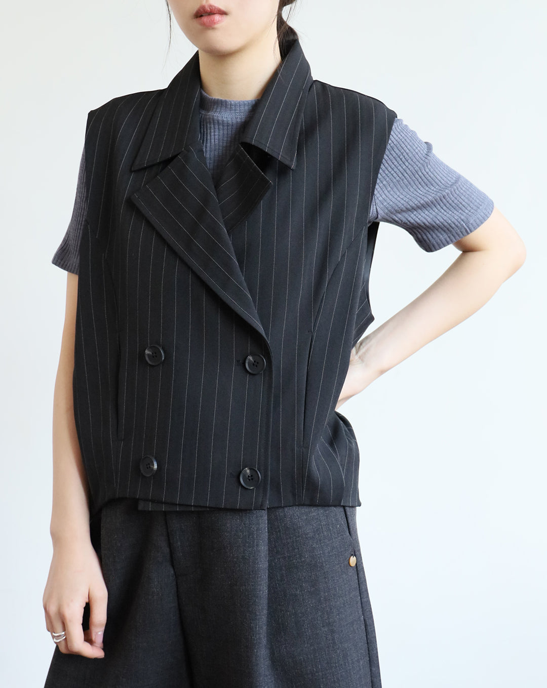 Basic Ribbed Top (5 color)