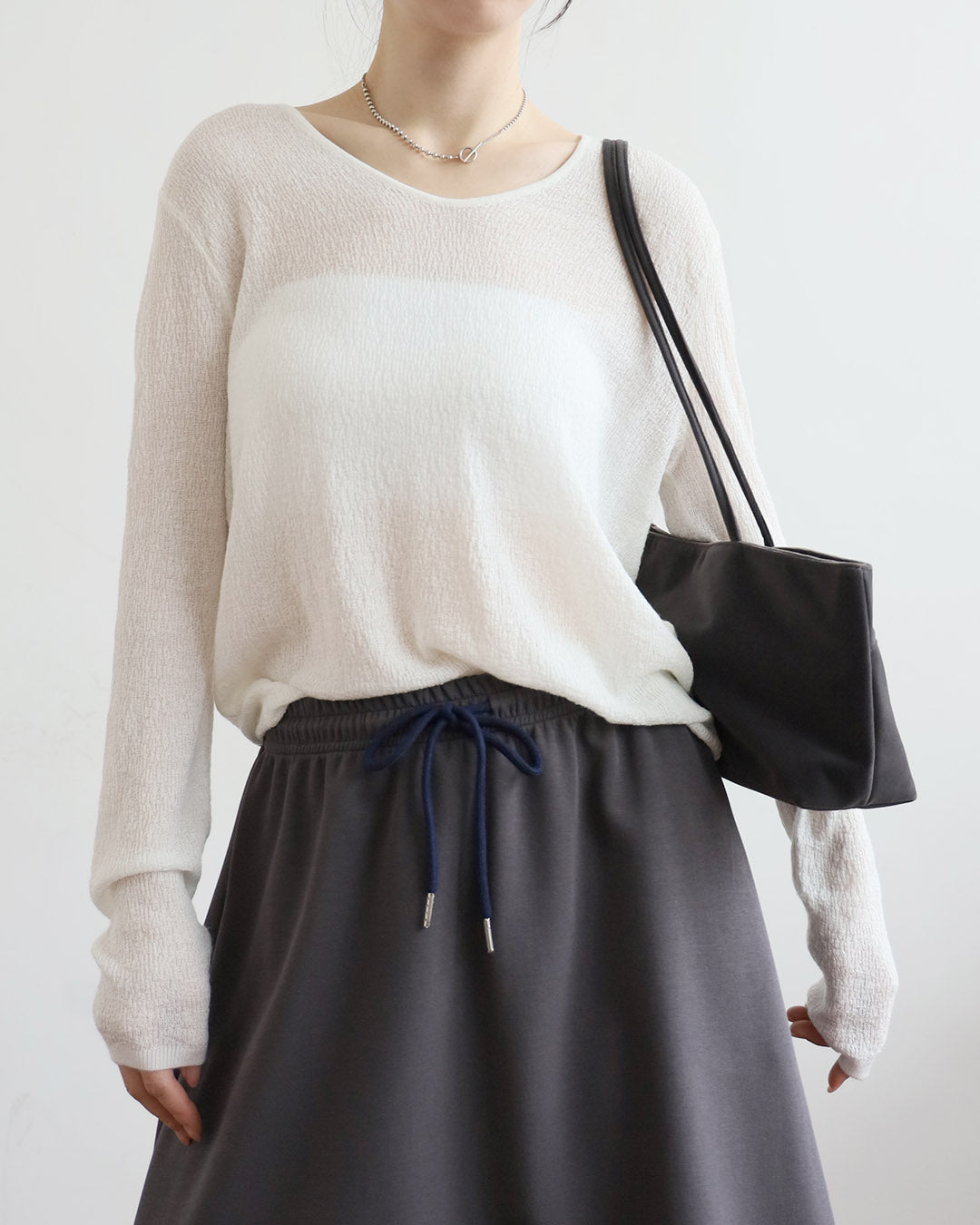 V-Neck Knit Top (6 Colors)