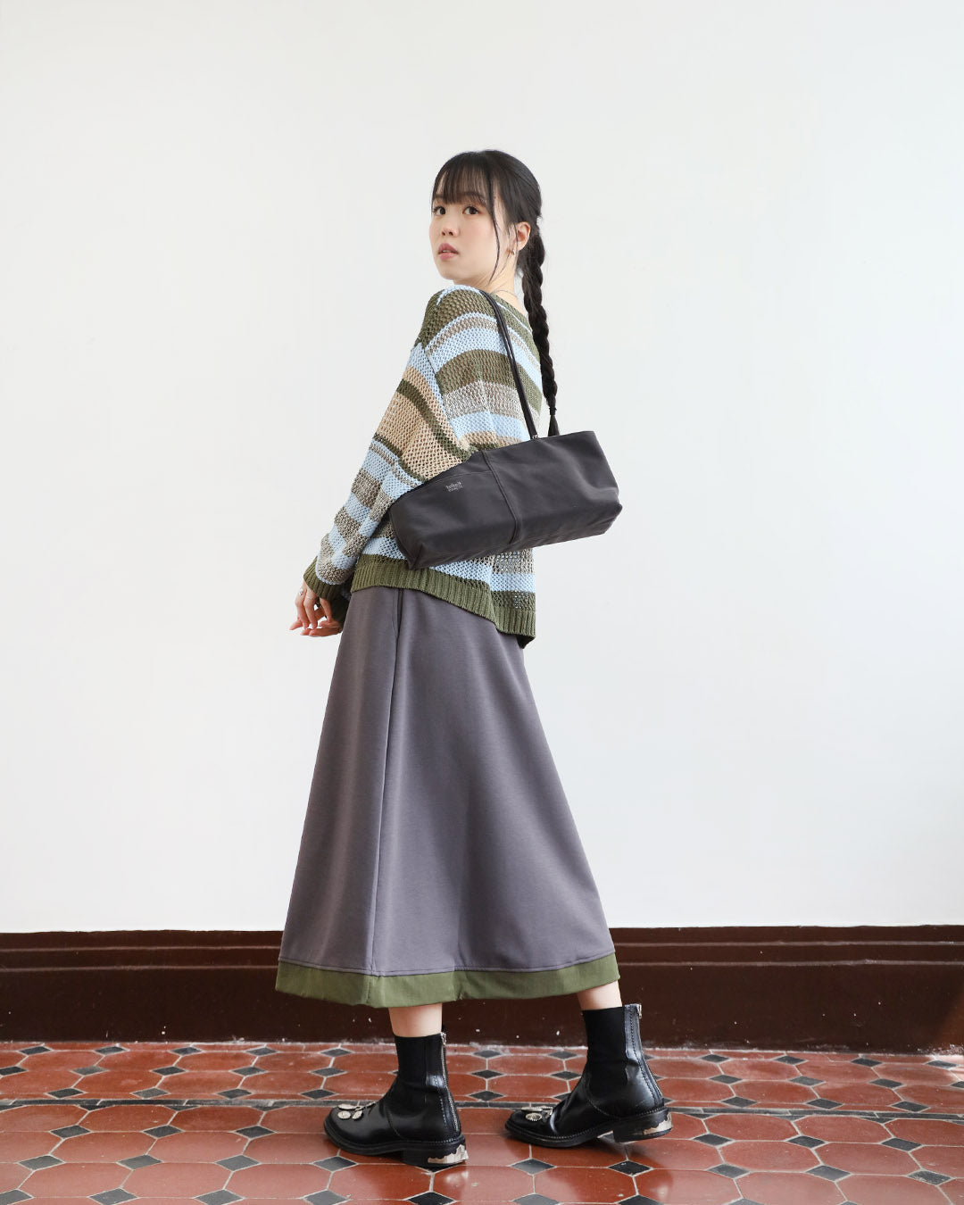 Velvet Baguette Bag (10 Colors)