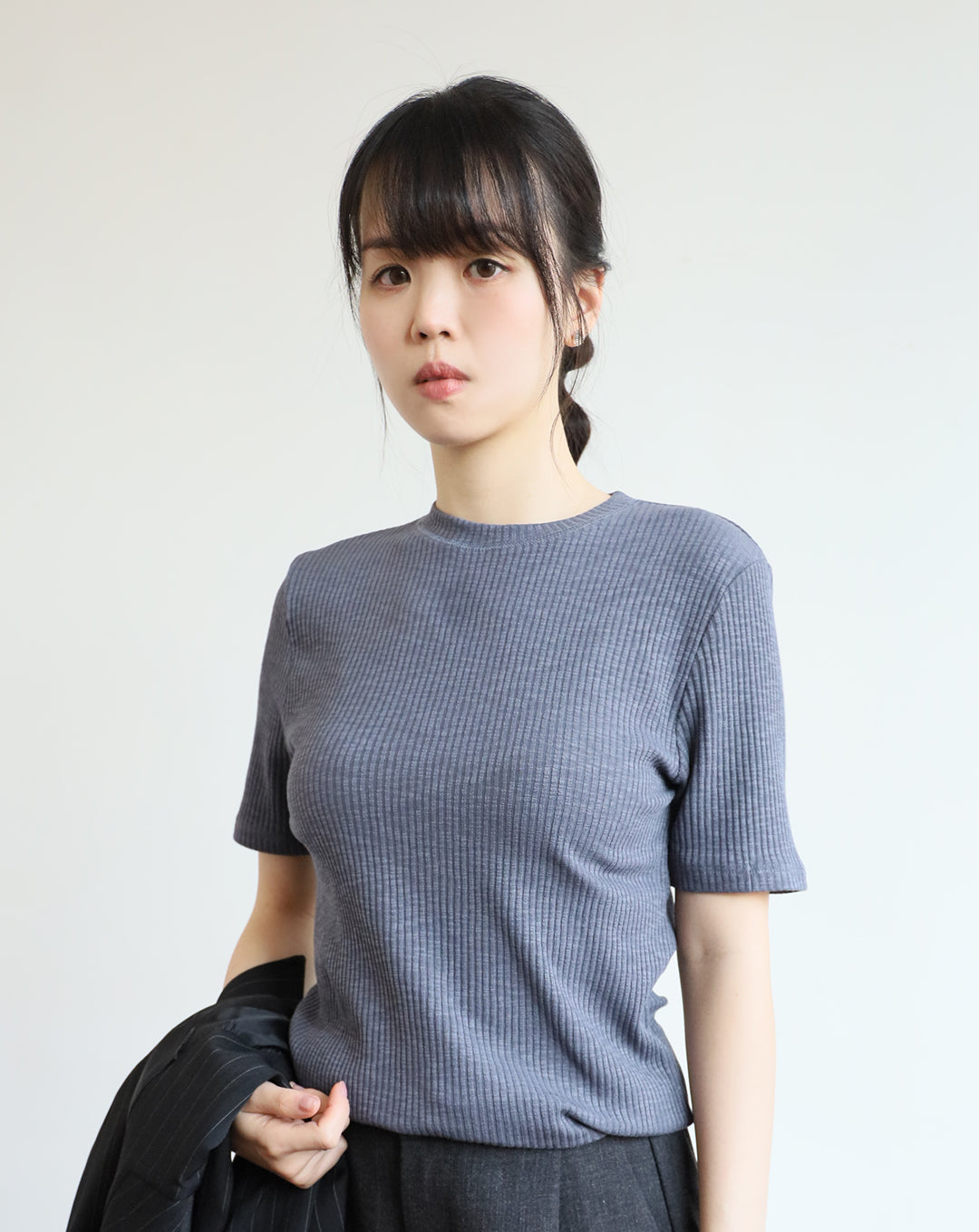 Basic Ribbed Top (5 color)