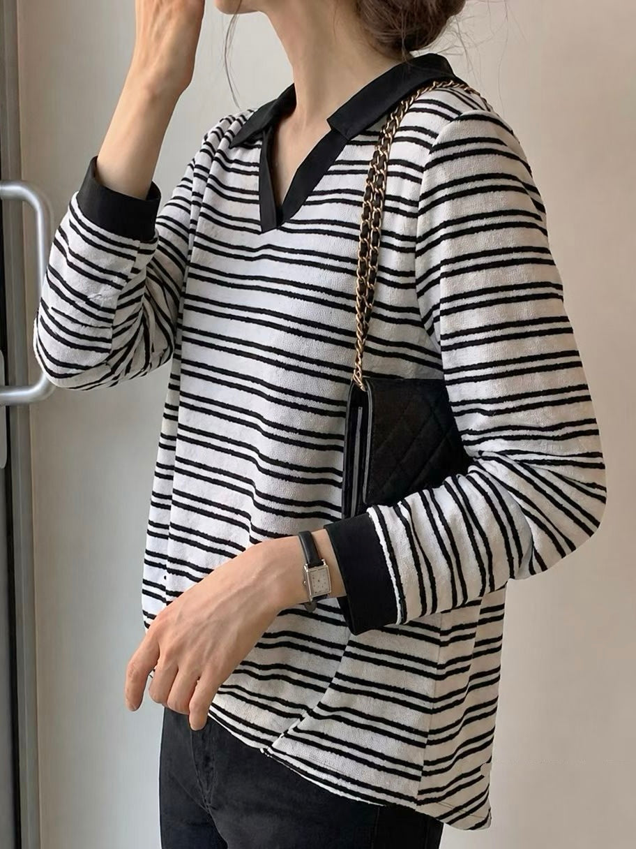 Striped Polo Shirt (3 Colors)