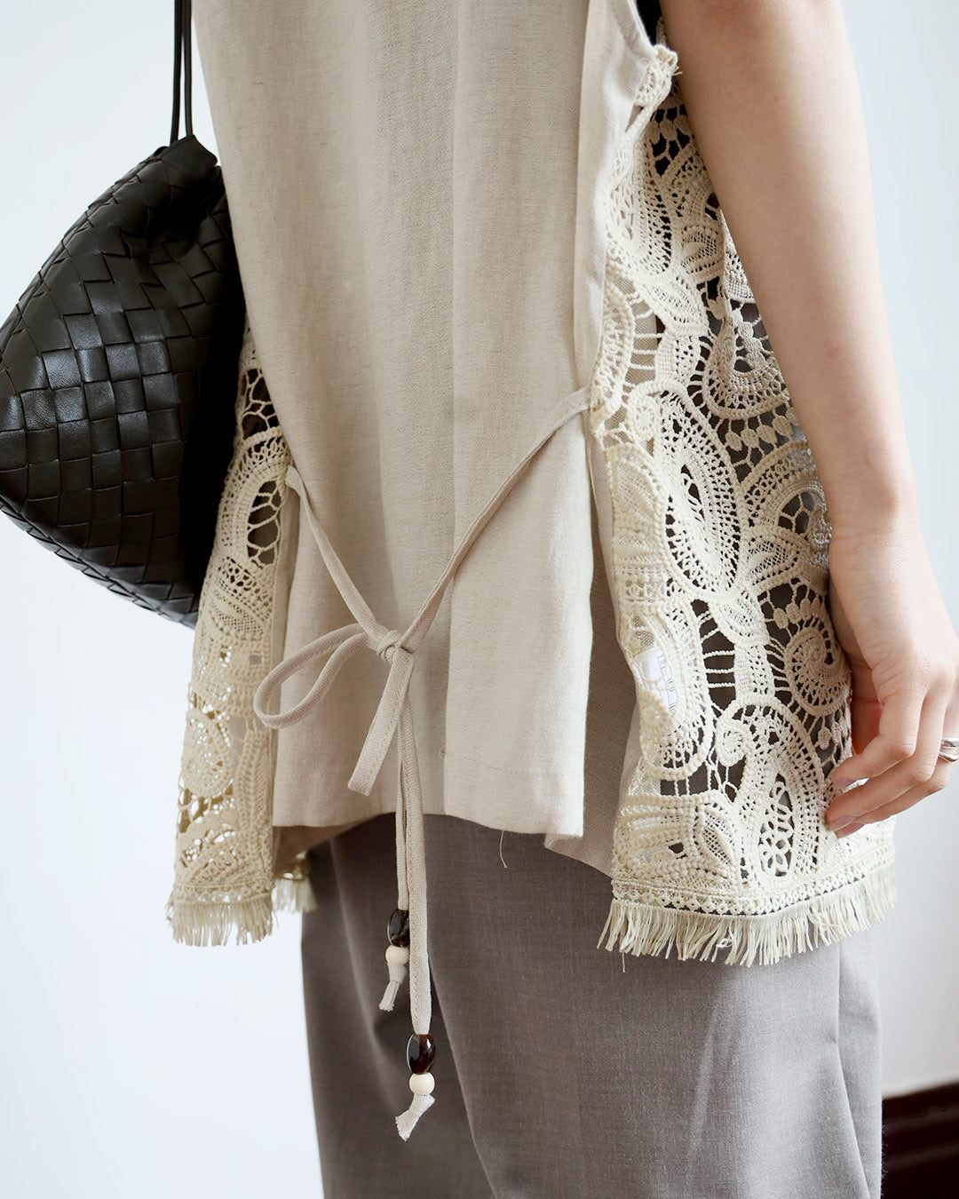 Paisley Crochet Vest  (3 Colors)