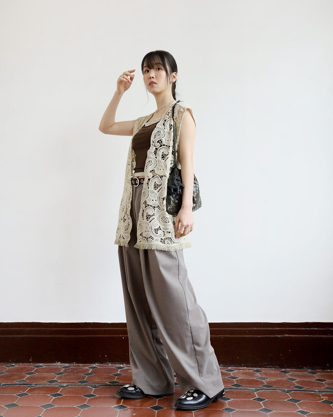 Paisley Crochet Vest  (3 Colors)