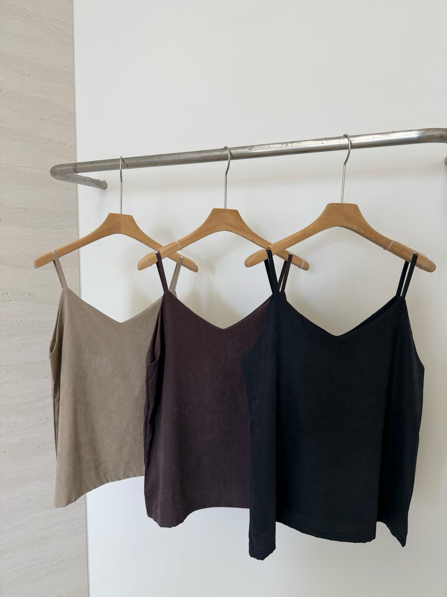 Shirt + Cami Vest (Set) 3-Colors