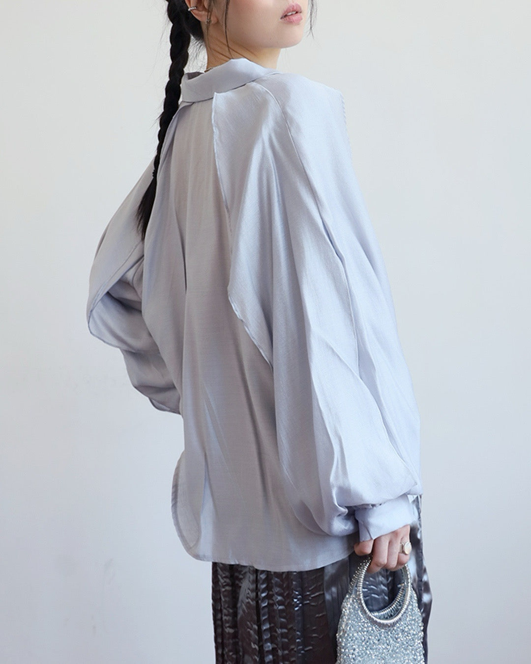 Ruffle Sleeved Shirt (5 Colors)