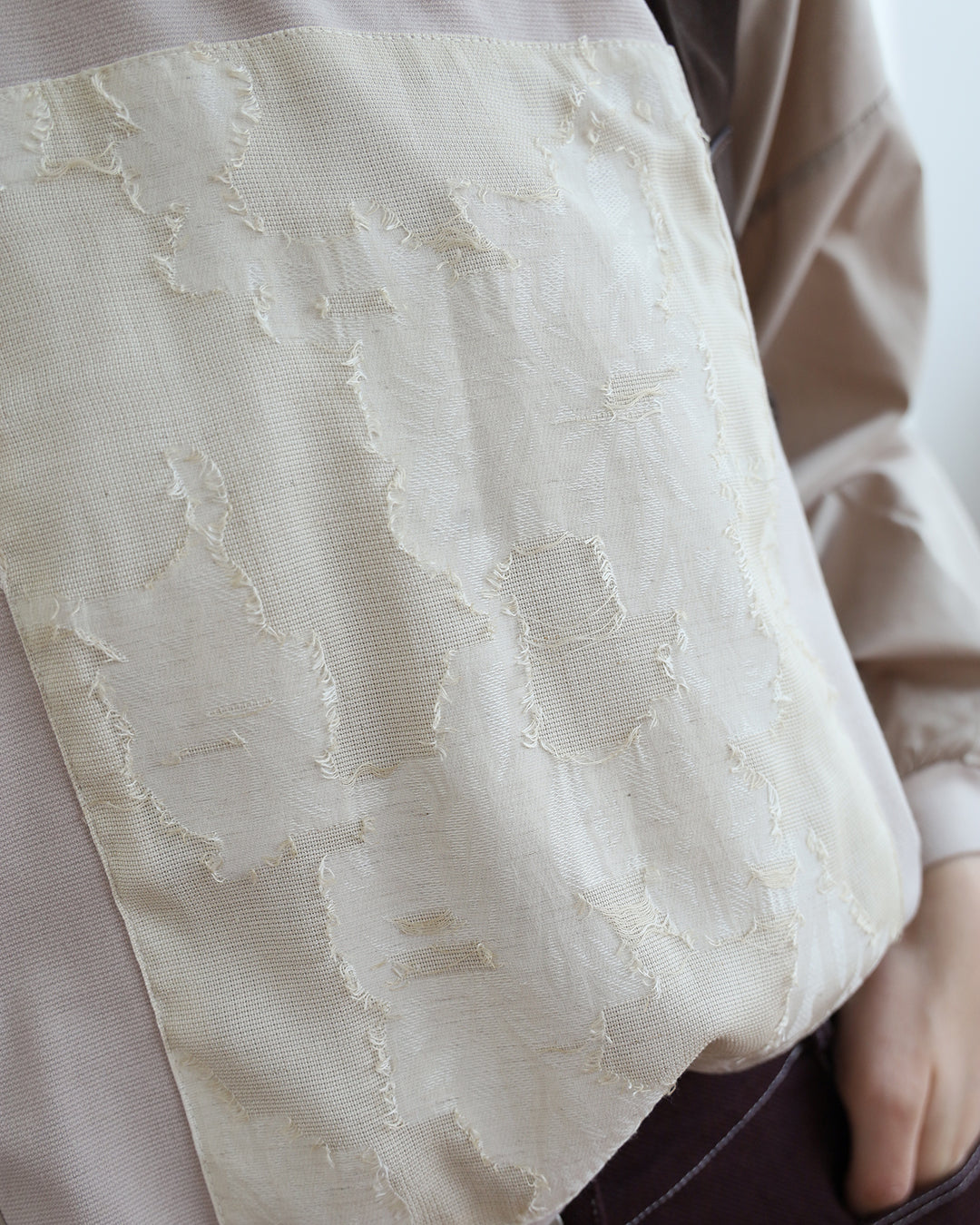 Japan Brand - Mix Fabric Tee (2 Colors)