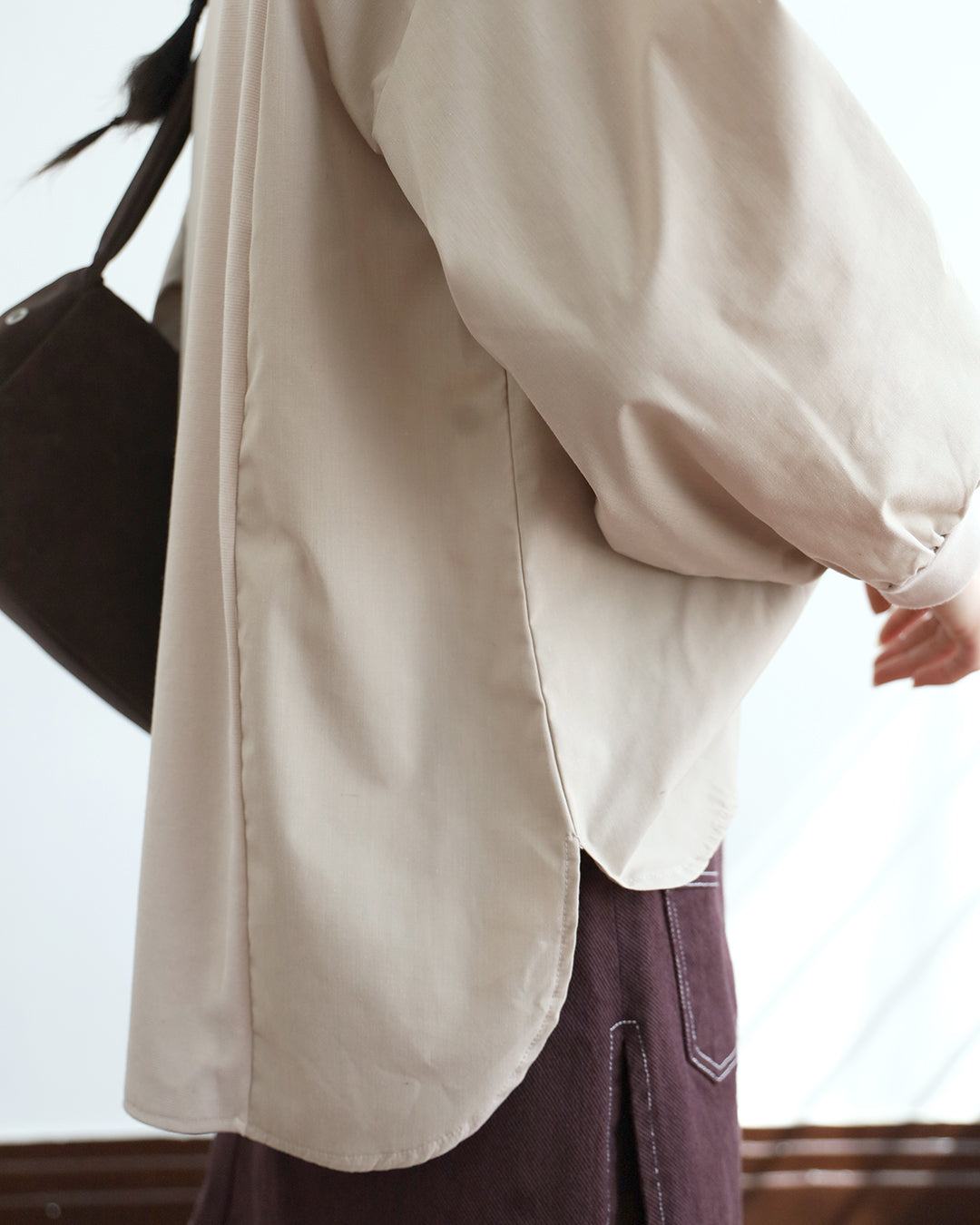 Japan Brand - Mix Fabric Tee (2 Colors)