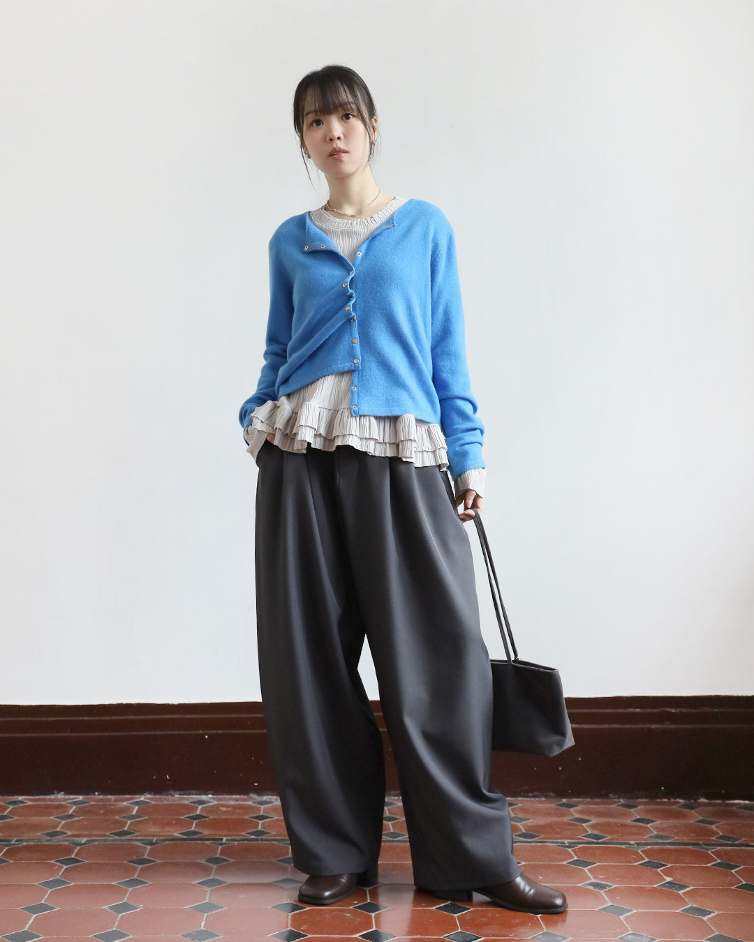 Studded Details Cardigan (4 Colors)