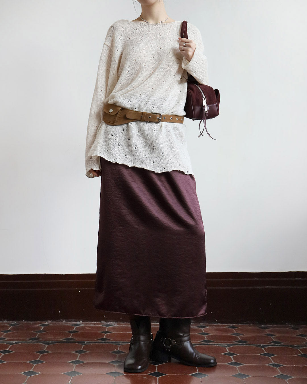Distressed Knit Top (3 Colors)