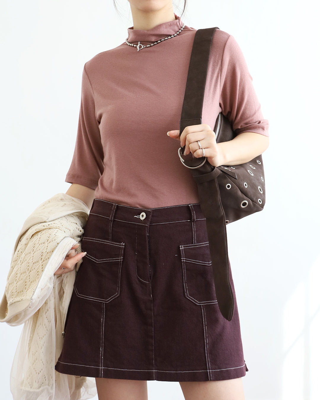 Basic Turtle Neck Top (10 color)