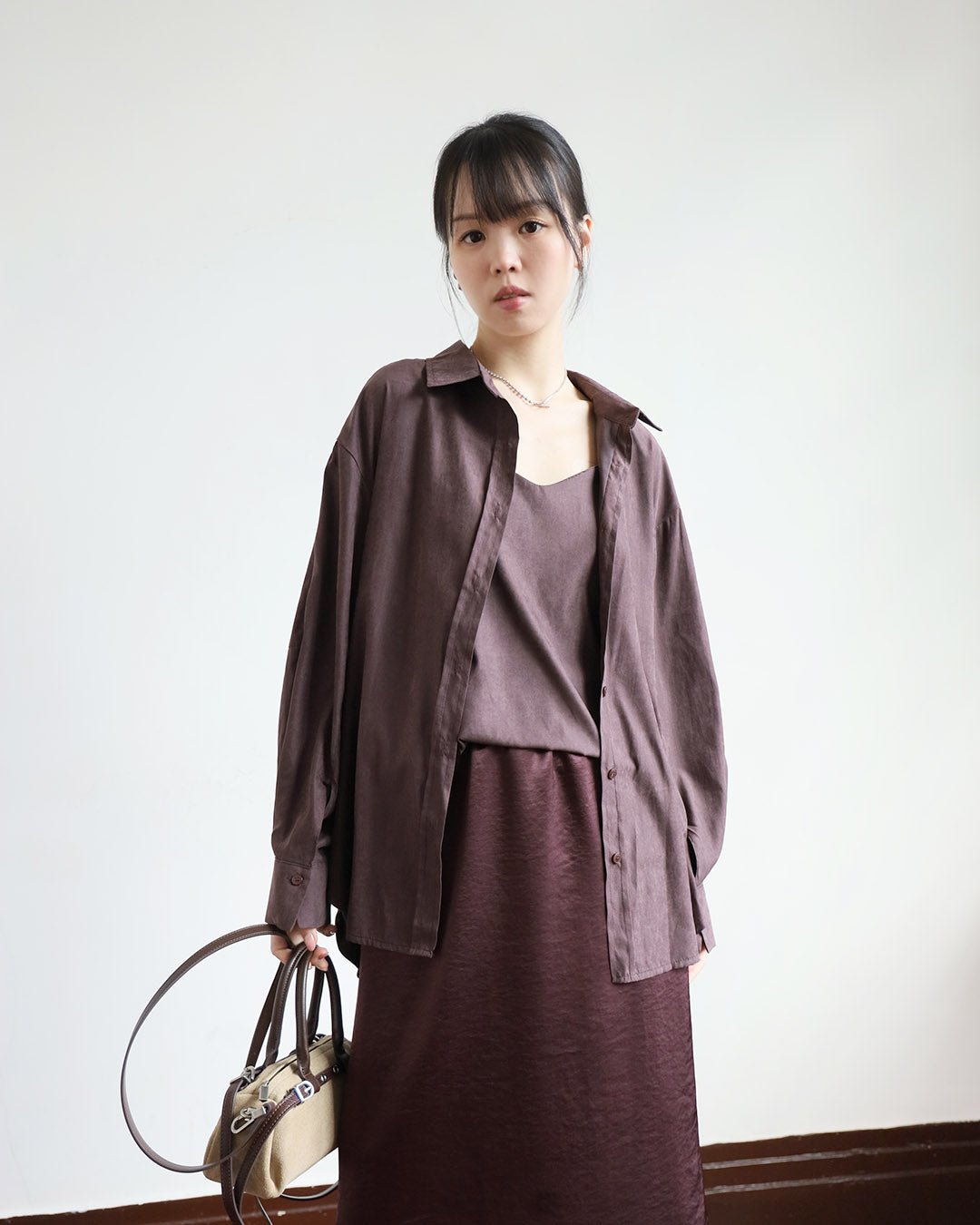 Shirt + Cami Vest (Set) 3-Colors