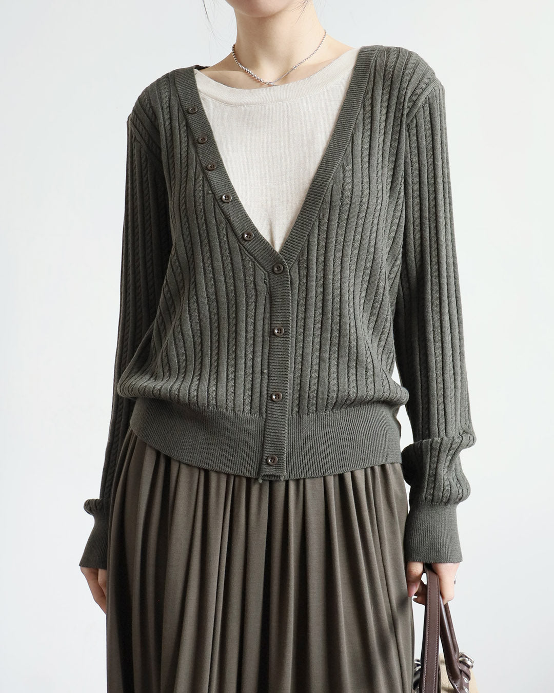 2 in 1 Layered Knit Top