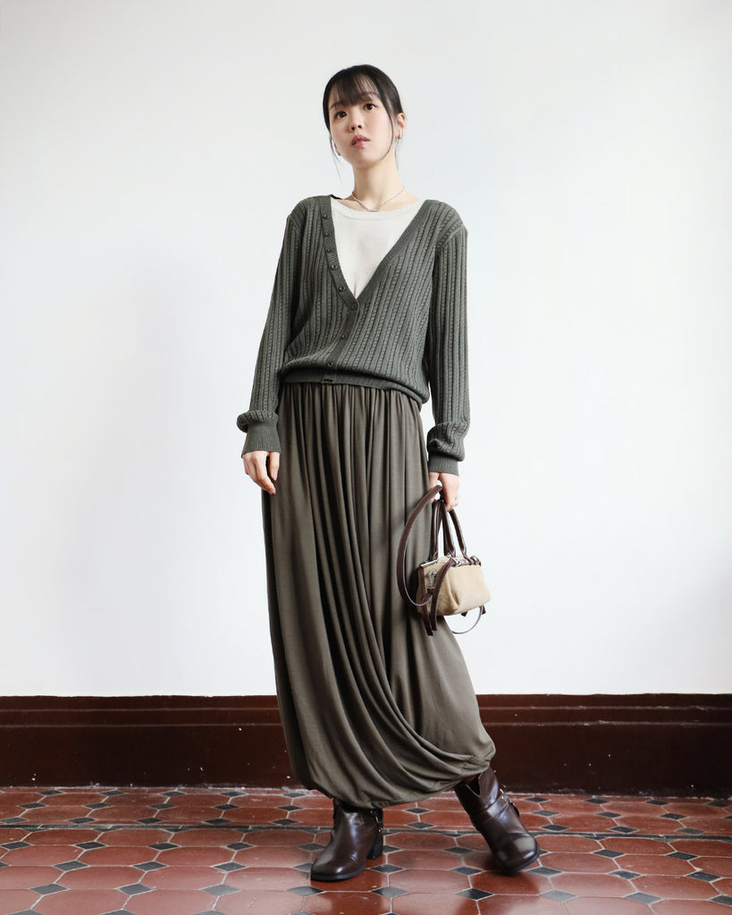 Draped Skirt (2 Colors)