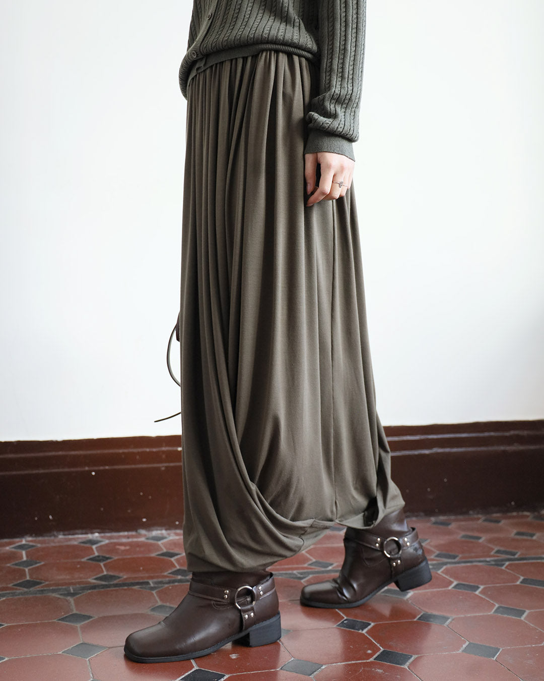Draped Skirt (2 Colors)