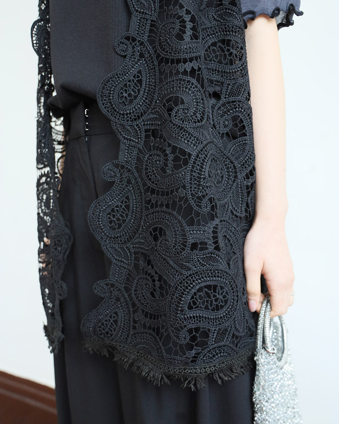 Paisley Crochet Vest  (3 Colors)