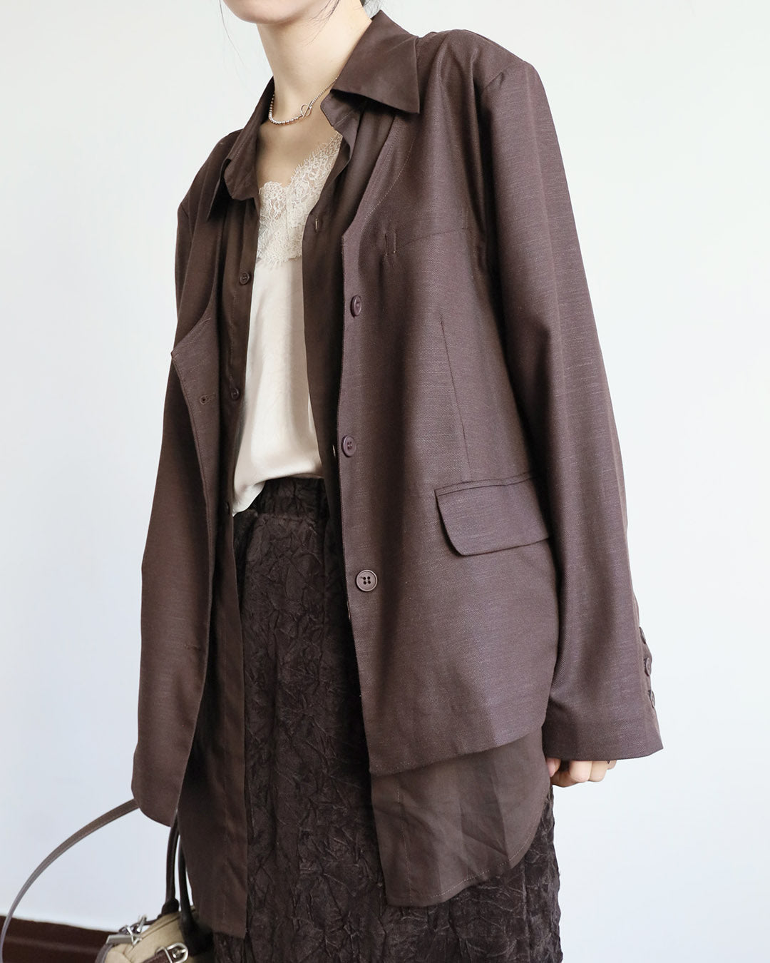 Removable Shirt Layer Blazer (2 Colors)
