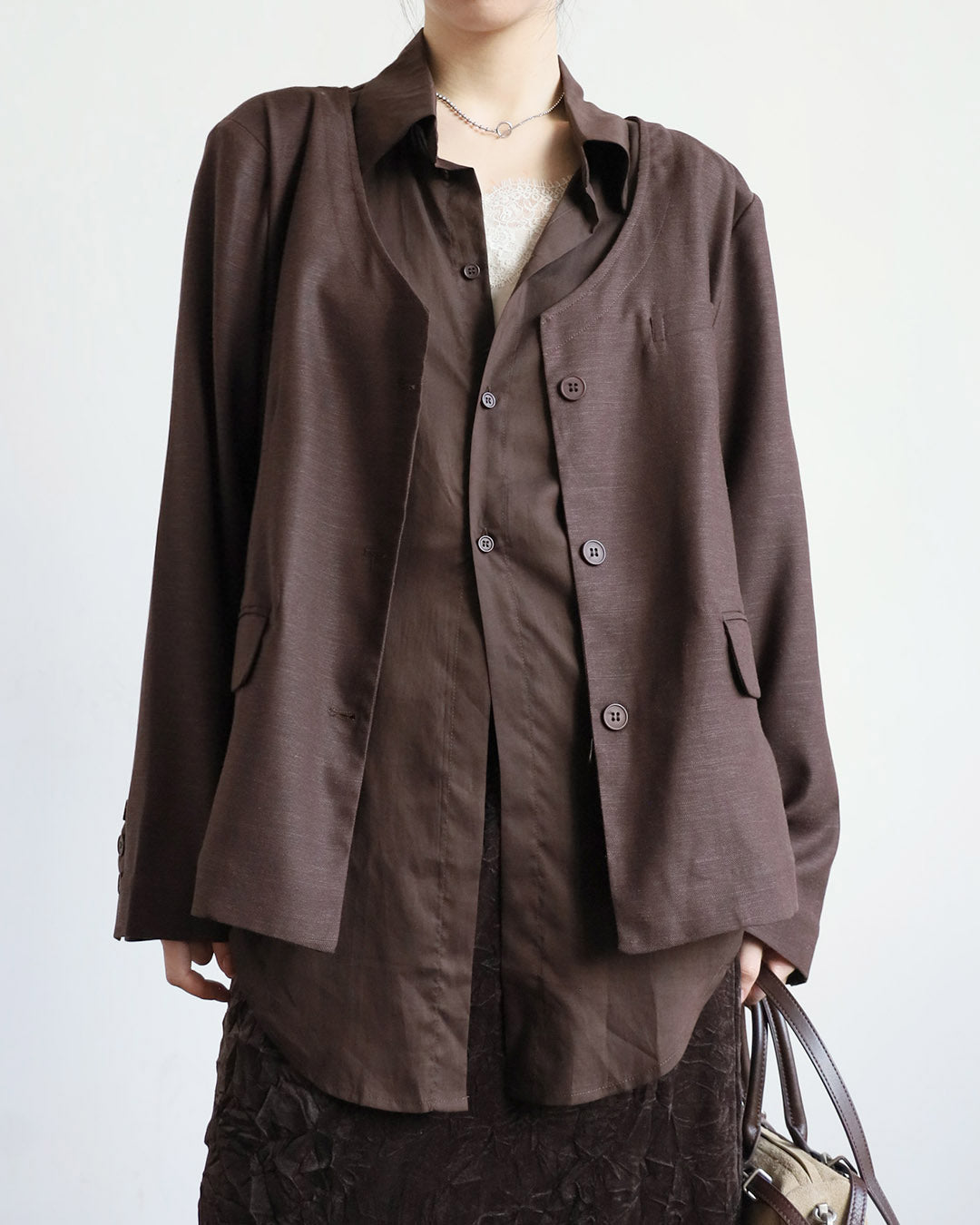 Removable Shirt Layer Blazer (2 Colors)